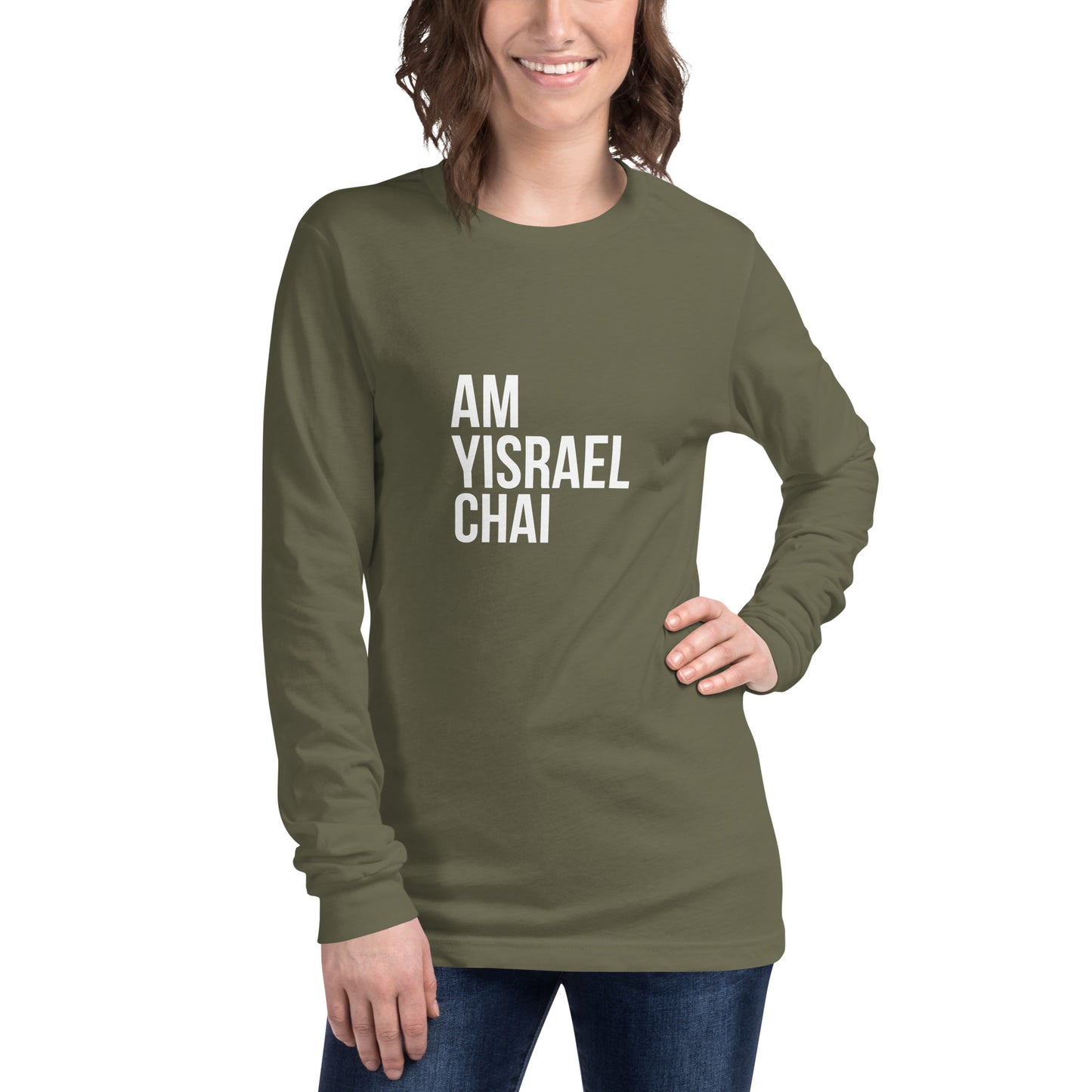 Am Israel Chai Long Sleeve T-shirt